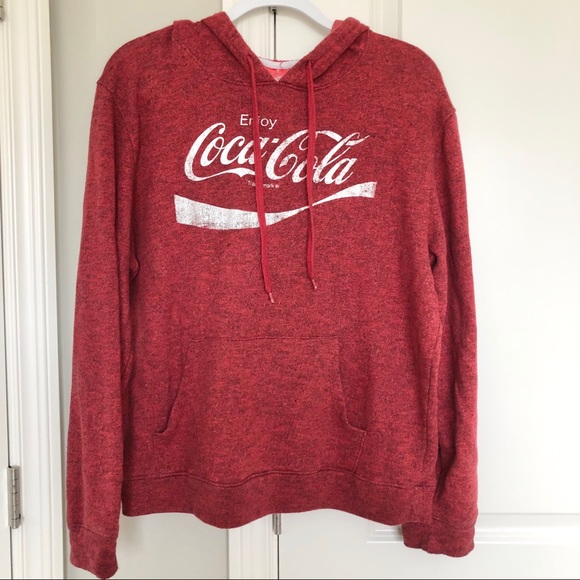 coca cola red hoodie